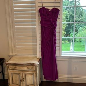 Badgley Mischka gown